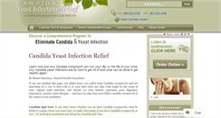 Desktop Screenshot of candida-yeast-infection-relief.com