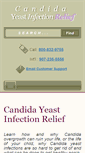 Mobile Screenshot of candida-yeast-infection-relief.com